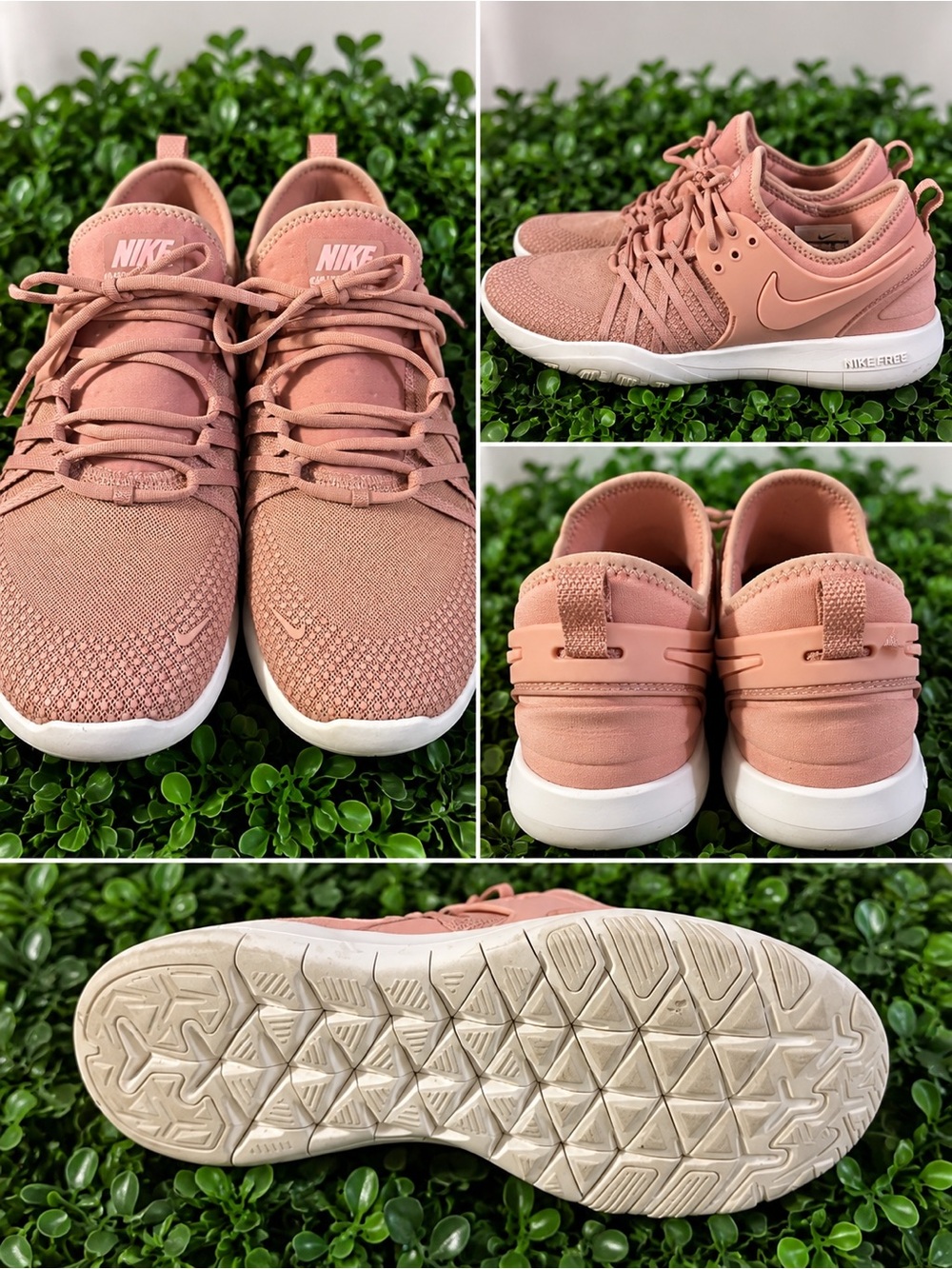 Nike Women’s Dusty Rose Knit Training Sneakers